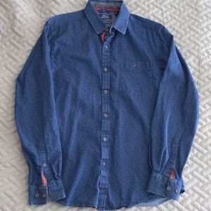 Blue Flower pattern shirt